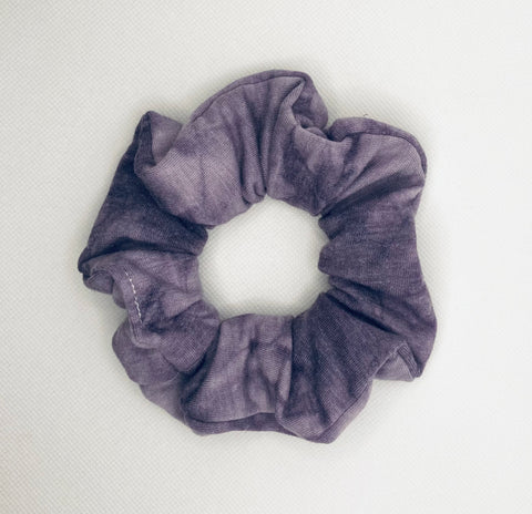Pastel Purple Tie Dye Scrunchie
