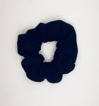 Solid Black Scrunchie