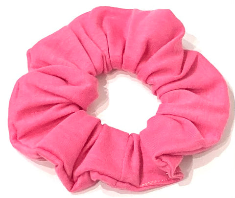 Bright Pink Scrunchie