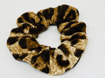 Cheetah scrunchie
